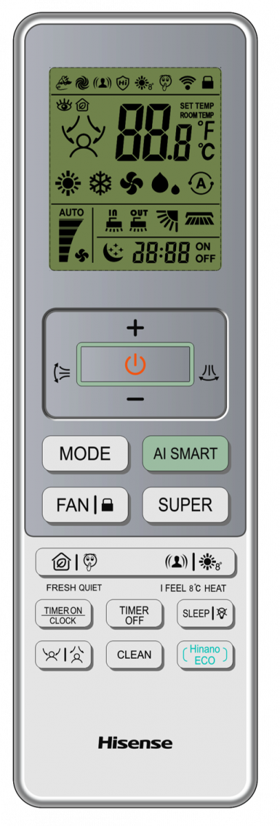Внутренние блоки настенного типа серии VISION PRO FREE Match DC Inverter AS-10UW4RXVQH00AG